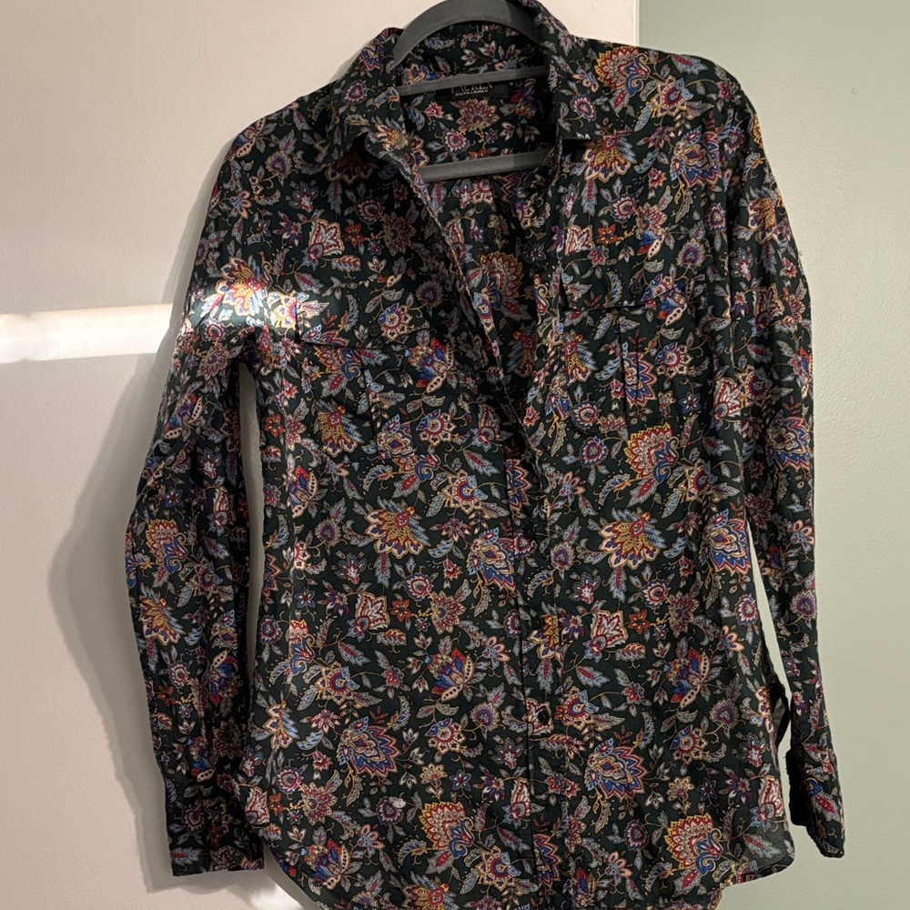 Ralph Lauren Multicolor Paisley Shirt